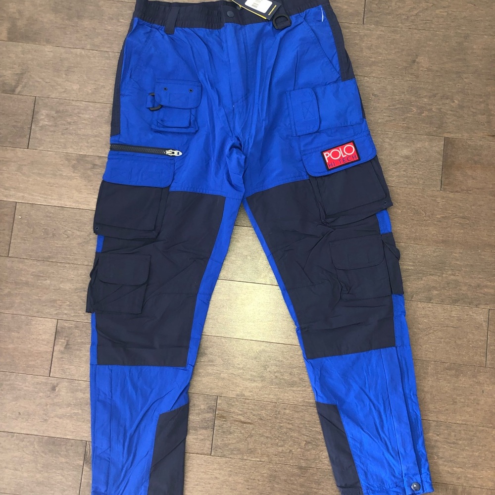 Polo hi tech nylon water repellent performance